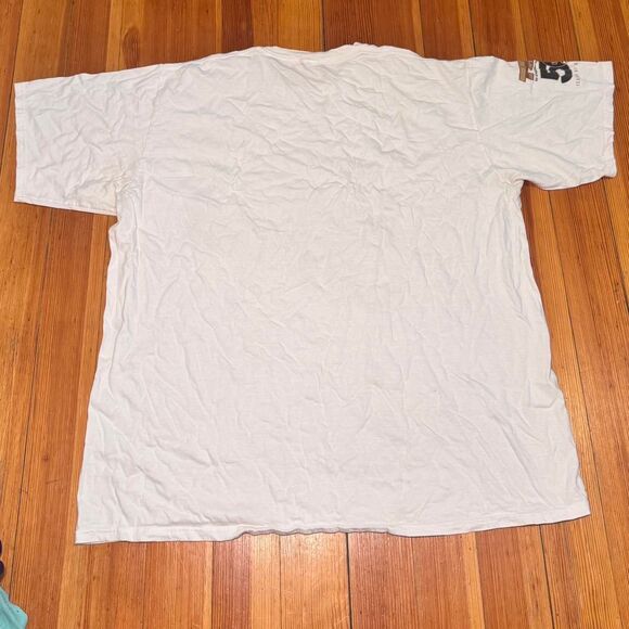 Nascar Men's White and Cream T-shirt - Picture 2 of 3